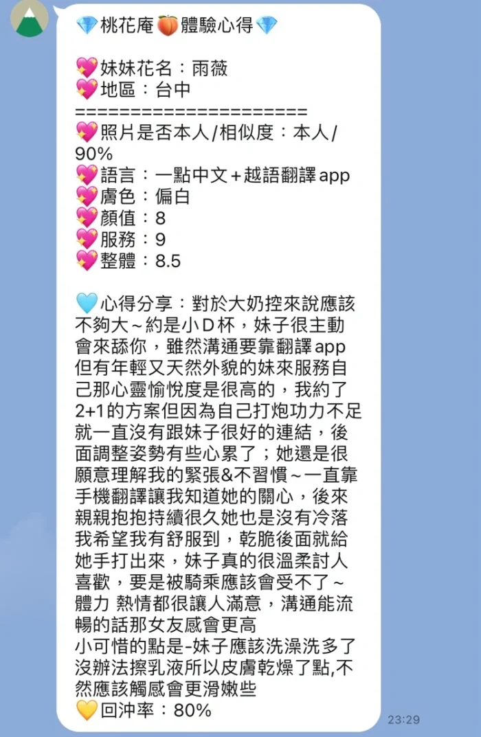 彰化定點茶-雨薇