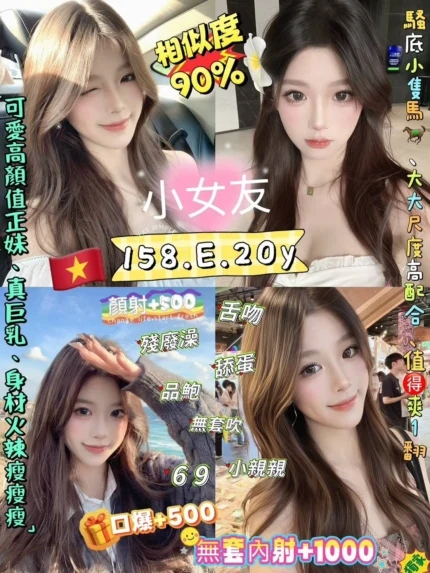 台北定點茶-小女友/158/48/20/D