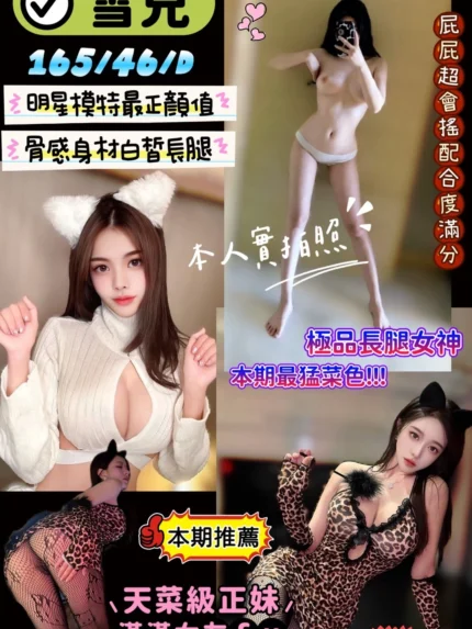 新竹定點茶-雪兒/165/46/?/D