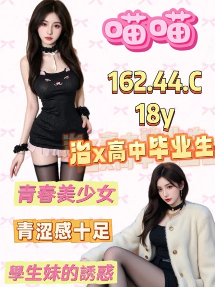 桃園外送茶-喵喵/162/44/18/C